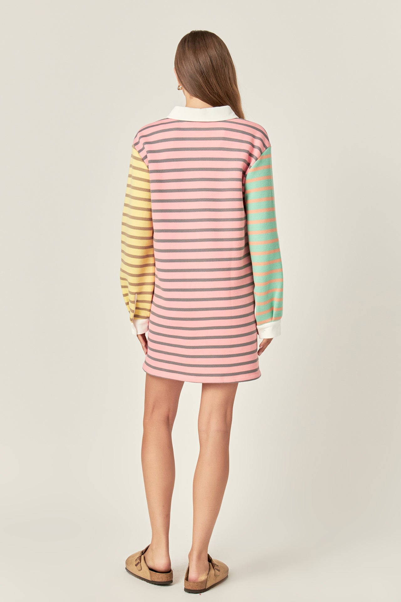 ENGLISH FACTORY - English Factory - The Striped Edit Dress - DRESSES available at Objectrare