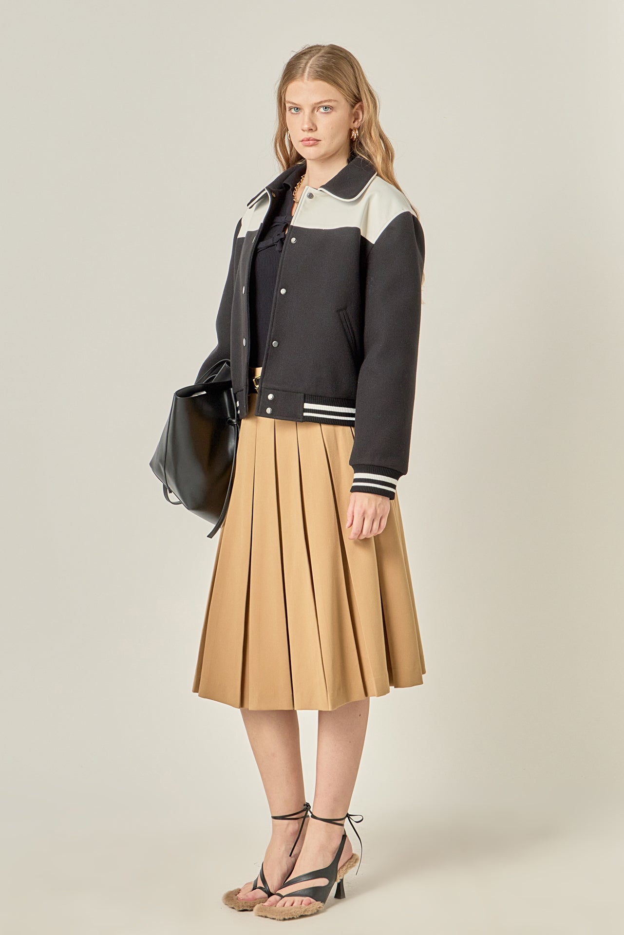 ENGLISH FACTORY - Patch Detailed Bomber Jacket - JACKETS available at Objectrare