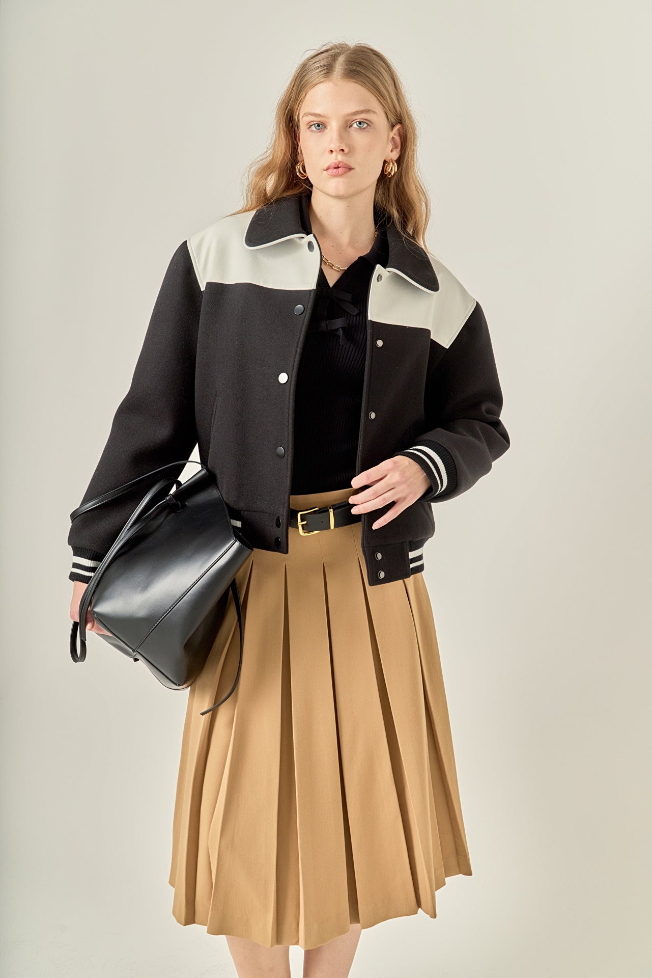 ENGLISH FACTORY - Patch Detailed Bomber Jacket - JACKETS available at Objectrare