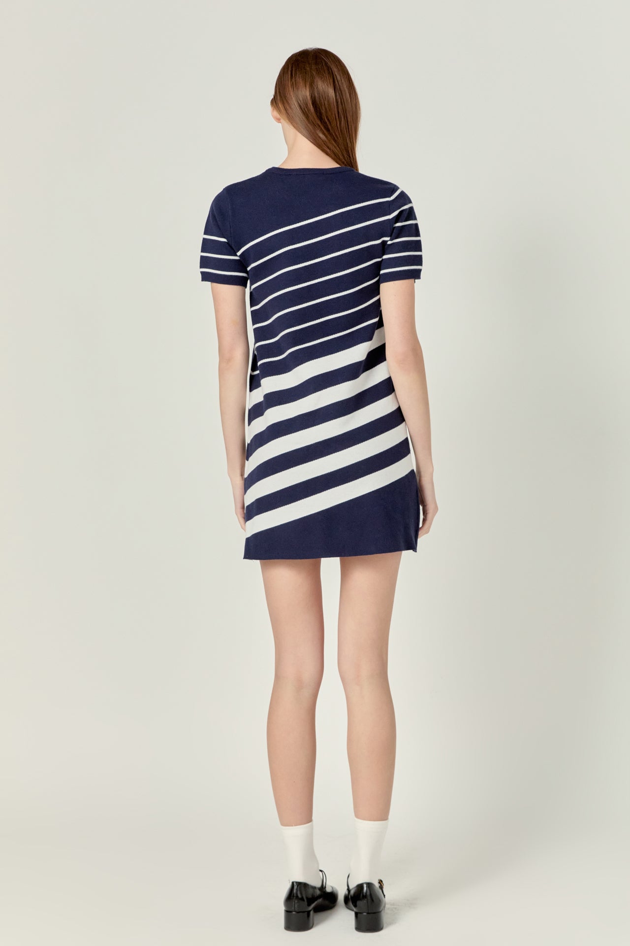 Multi Stripe Mini Dress