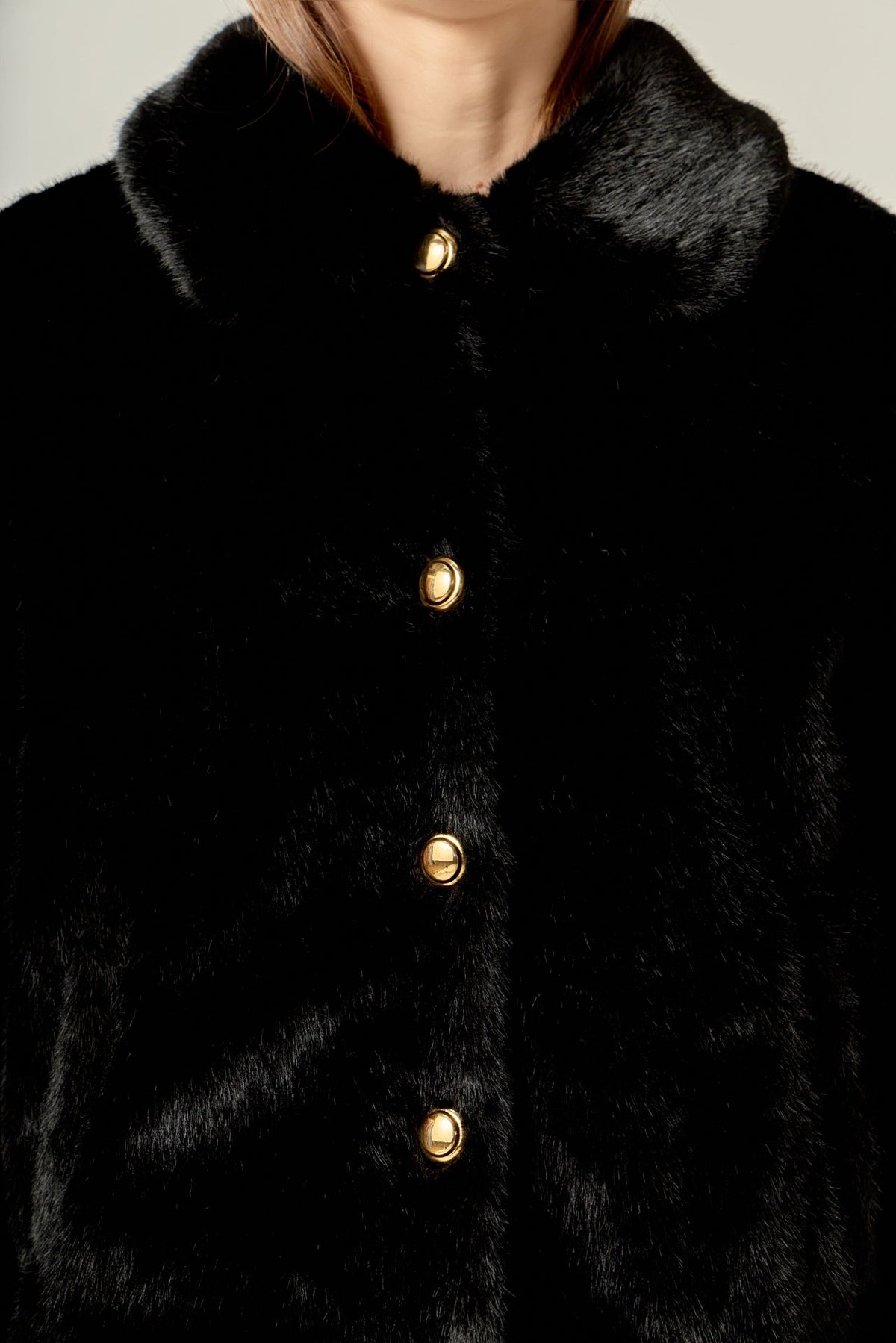 ENGLISH FACTORY - Faux Fur Collar Jacket - JACKETS available at Objectrare