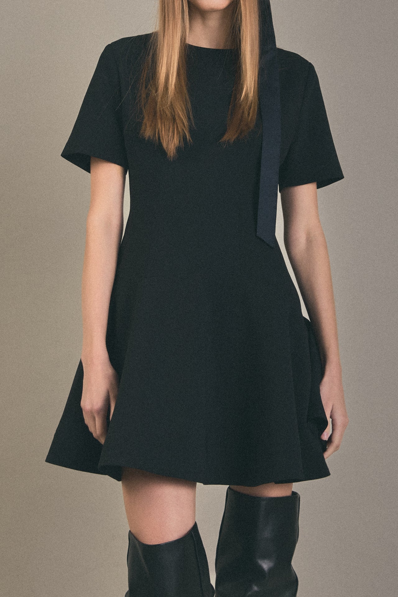 ENGLISH FACTORY - English Factory - Flare Mini Dress - DRESSES available at Objectrare