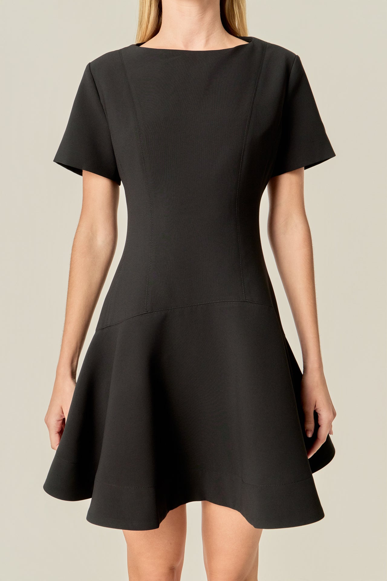 ENGLISH FACTORY - Flare Mini Dress - DRESSES available at Objectrare