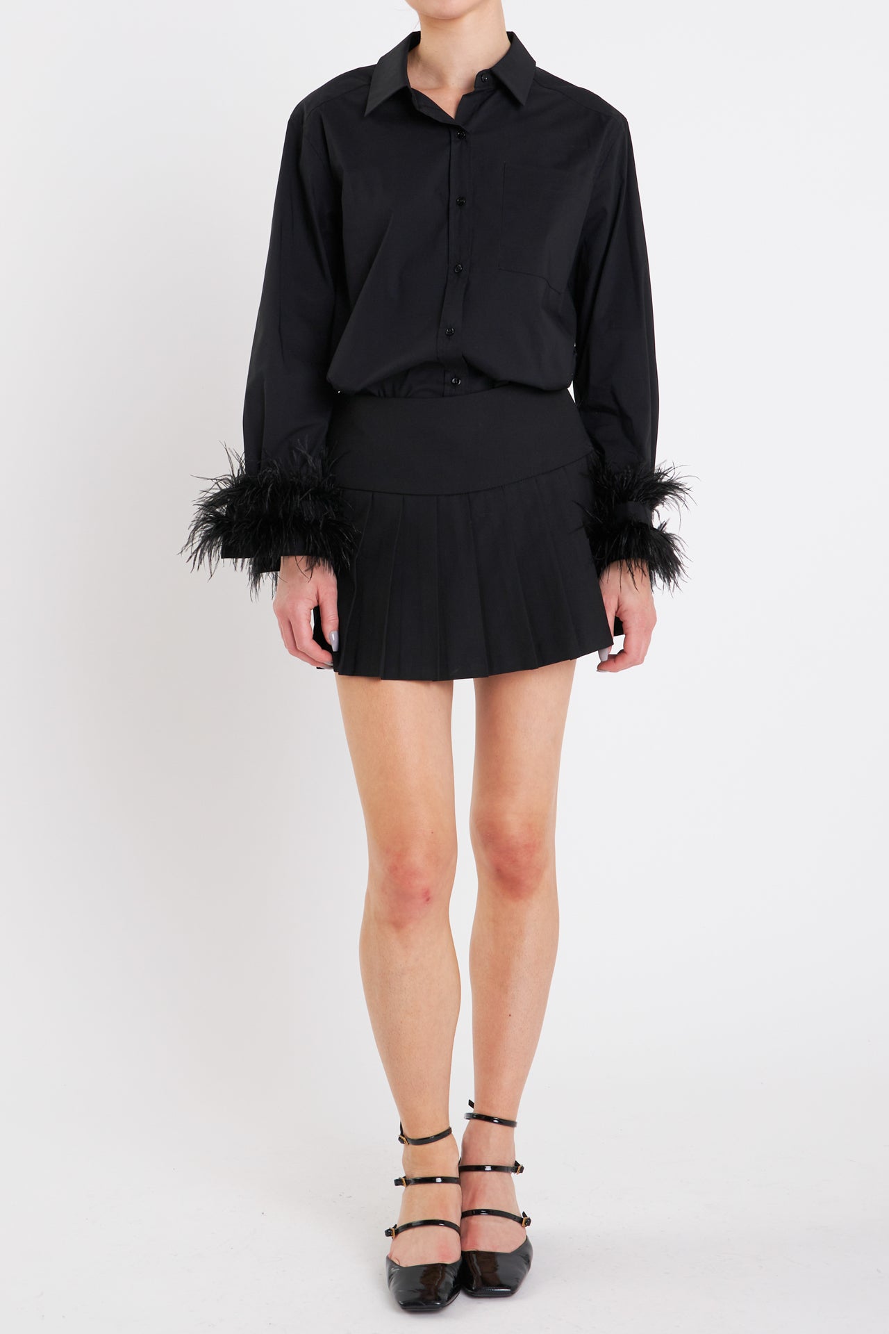 FEATHER POINTED SHIRT