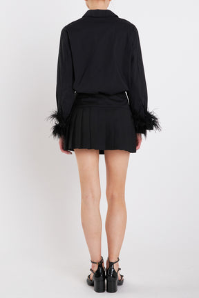 FEATHER POINTED SHIRT