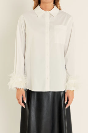 FEATHER POINTED SHIRT