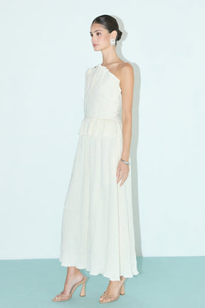 Modern Muse Pleated Midi Dress