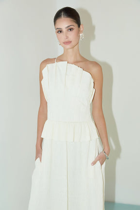 Modern Muse Pleated Midi Dress