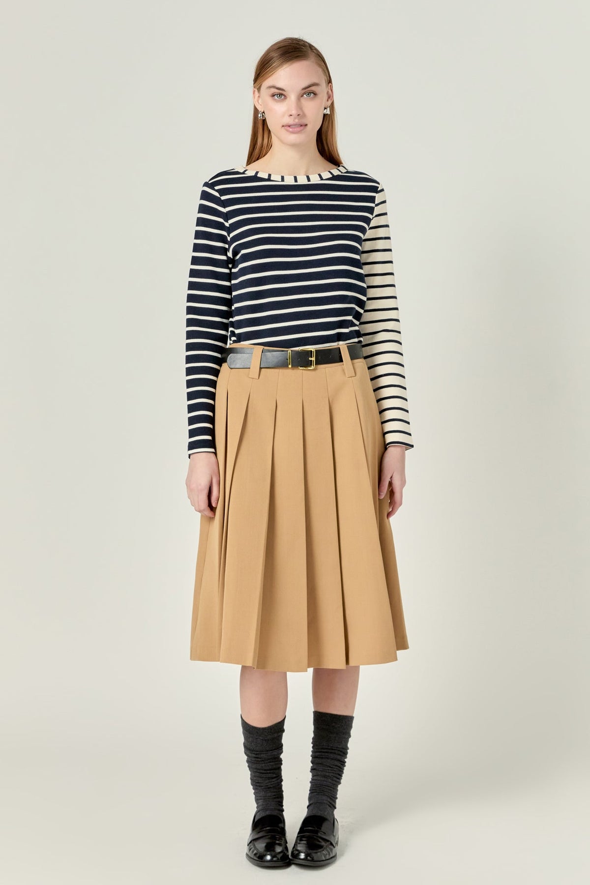 ENGLISH FACTORY - Multi Stripe T-Shirt - T-SHIRTS available at Objectrare