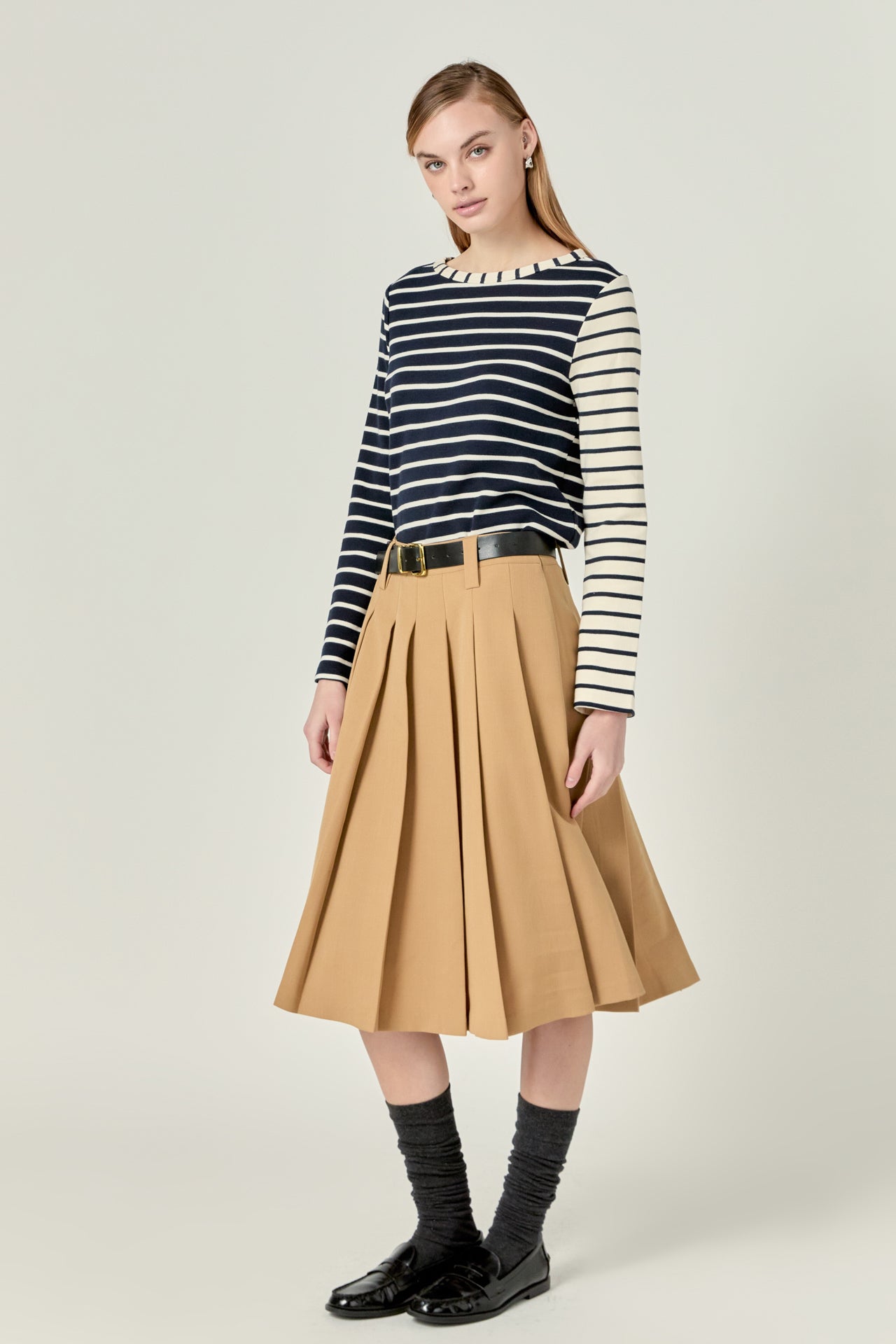 ENGLISH FACTORY - Multi Stripe T-Shirt - T-SHIRTS available at Objectrare