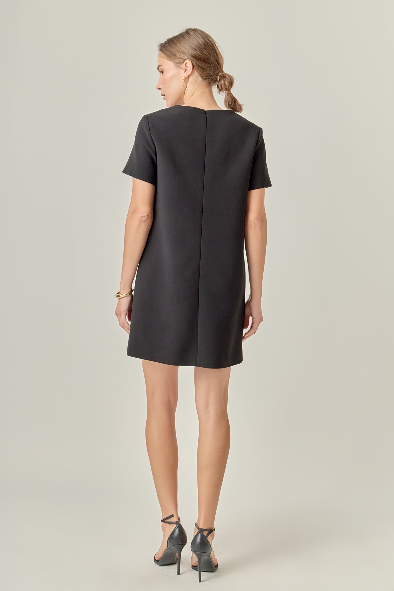 ENGLISH FACTORY - Bow Detailed Mini Dress - DRESSES available at Objectrare