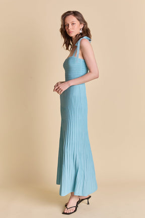 ENDLESS ROSE - Lurex Sleeveless Maxi Dress - DRESSES available at Objectrare