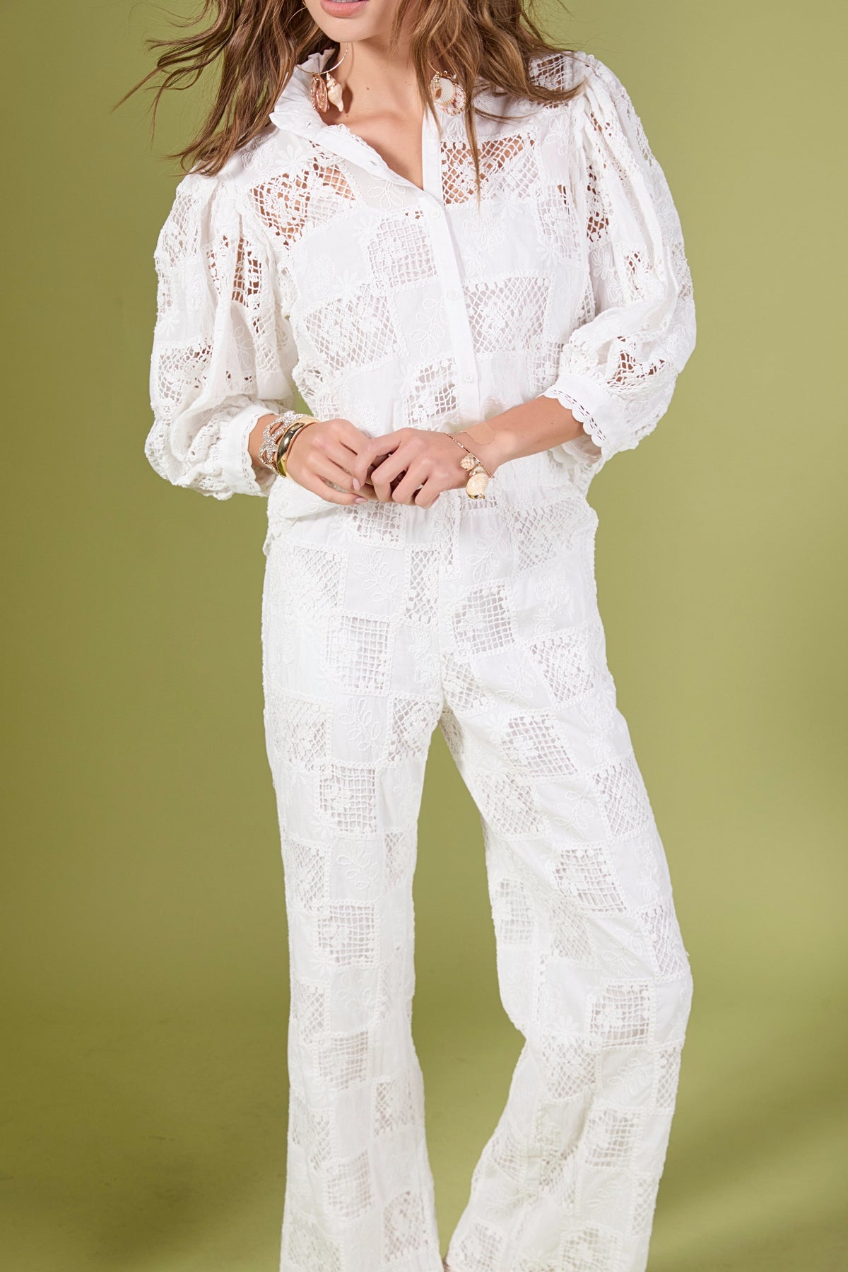Eloise Embroidered Pants