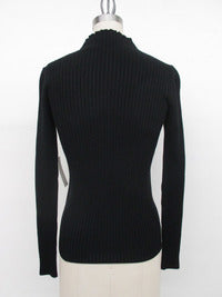 ENGLISH FACTORY - English Factory - Mini Ruffle Sweater Top - SWEATERS & KNITS available at Objectrare