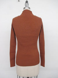 Mini Ruffle Sweater Top