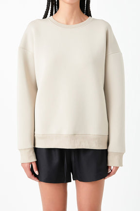 GREY LAB - Crewneck Sweatshirt - HOODIES & SWEATSHIRTS available at Objectrare