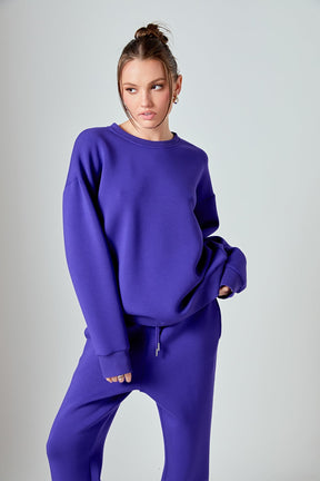 GREY LAB - Crewneck Sweatshirt - HOODIES & SWEATSHIRTS available at Objectrare