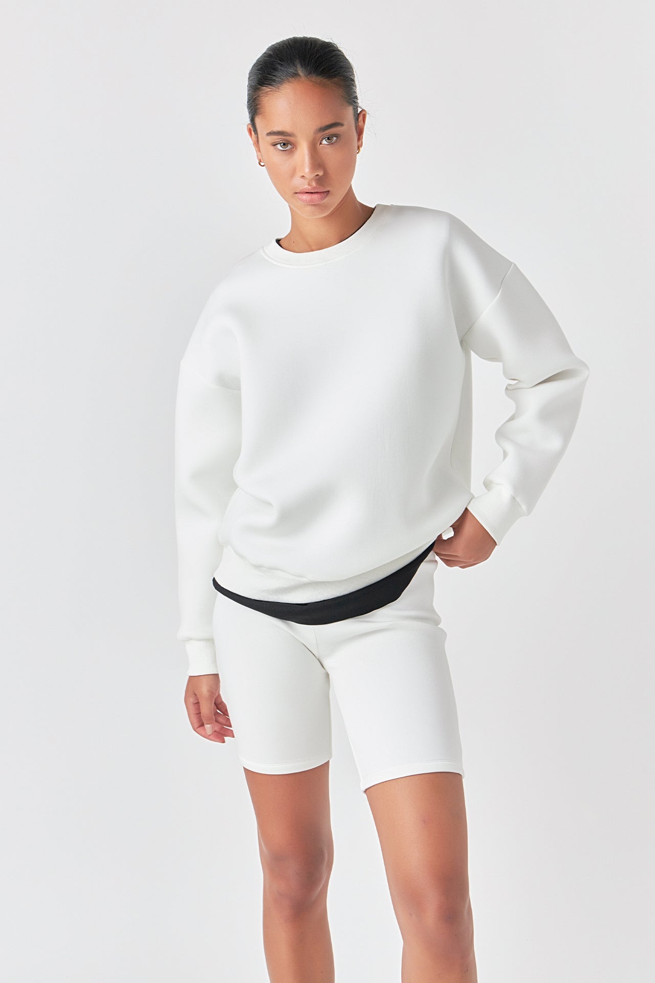 GREY LAB - Crewneck Sweatshirt - HOODIES & SWEATSHIRTS available at Objectrare