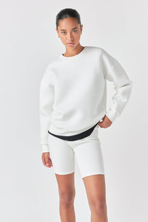 GREY LAB - Crewneck Sweatshirt - HOODIES & SWEATSHIRTS available at Objectrare