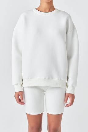 GREY LAB - Crewneck Sweatshirt - HOODIES & SWEATSHIRTS available at Objectrare