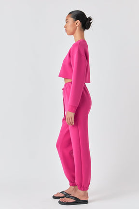 GREY LAB - Loungewear Pants Scuba Joggers - PANTS available at Objectrare