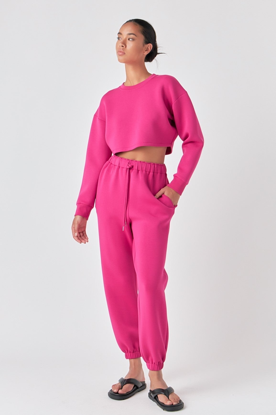GREY LAB - Loungewear Pants Scuba Joggers - PANTS available at Objectrare