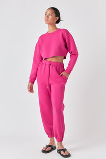 GREY LAB - Loungewear Pants Scuba Joggers - PANTS available at Objectrare