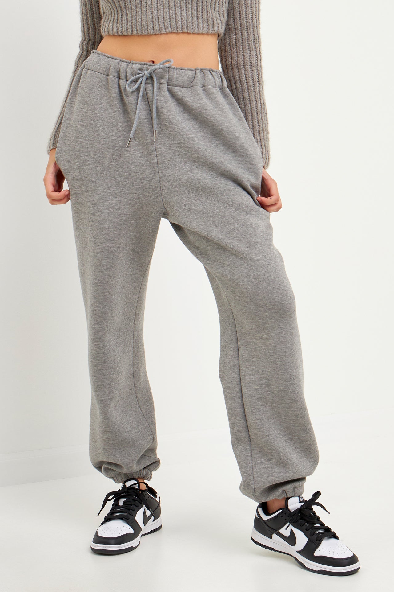 GREY LAB - Grey Lab - Loungewear Pants Scuba Joggers - Final Slae - JOGGERS available at Objectrare