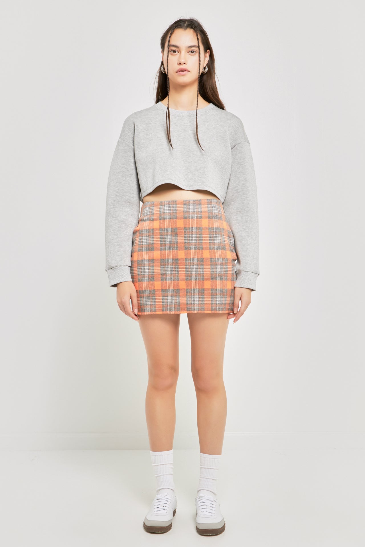 Grey Lab - Loungewear Cropped Sweatshirt