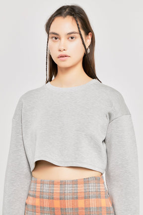 Grey Lab - Loungewear Cropped Sweatshirt