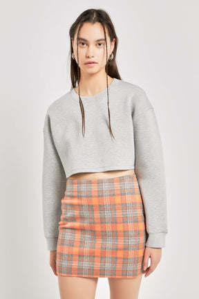 Loungewear Cropped Sweatshirt