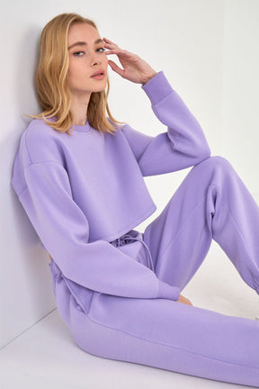 Loungewear Cropped Sweatshirt