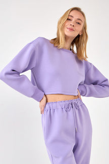 Loungewear Cropped Sweatshirt