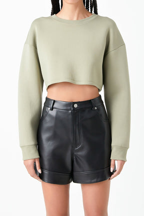 Loungewear Cropped Sweatshirt