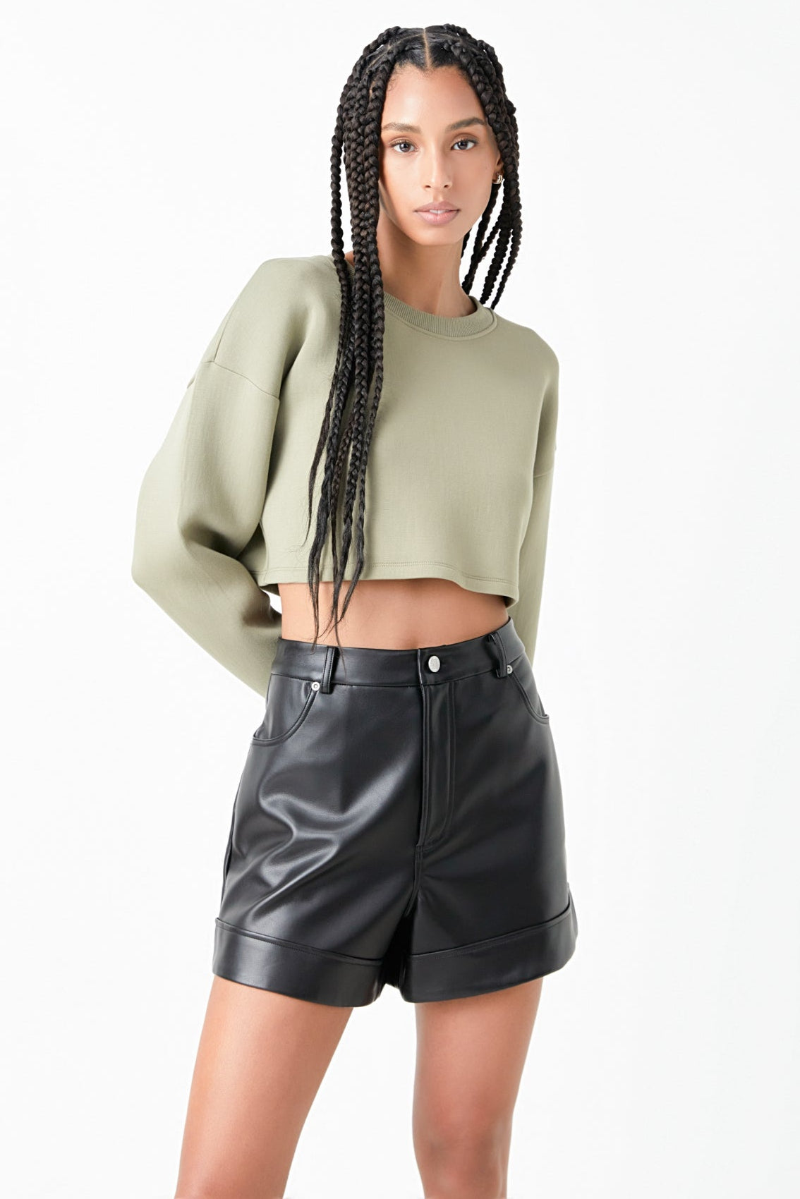 Loungewear Cropped Sweatshirt