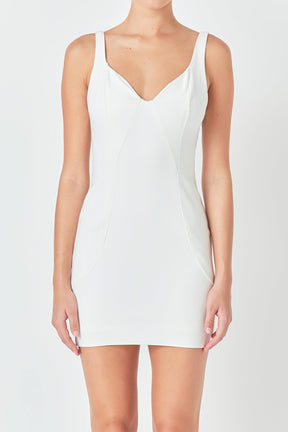 ENDLESS ROSE - Sleeveless Fitted Dress - DRESSES available at Objectrare