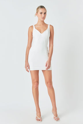 ENDLESS ROSE - Sleeveless Fitted Dress - DRESSES available at Objectrare