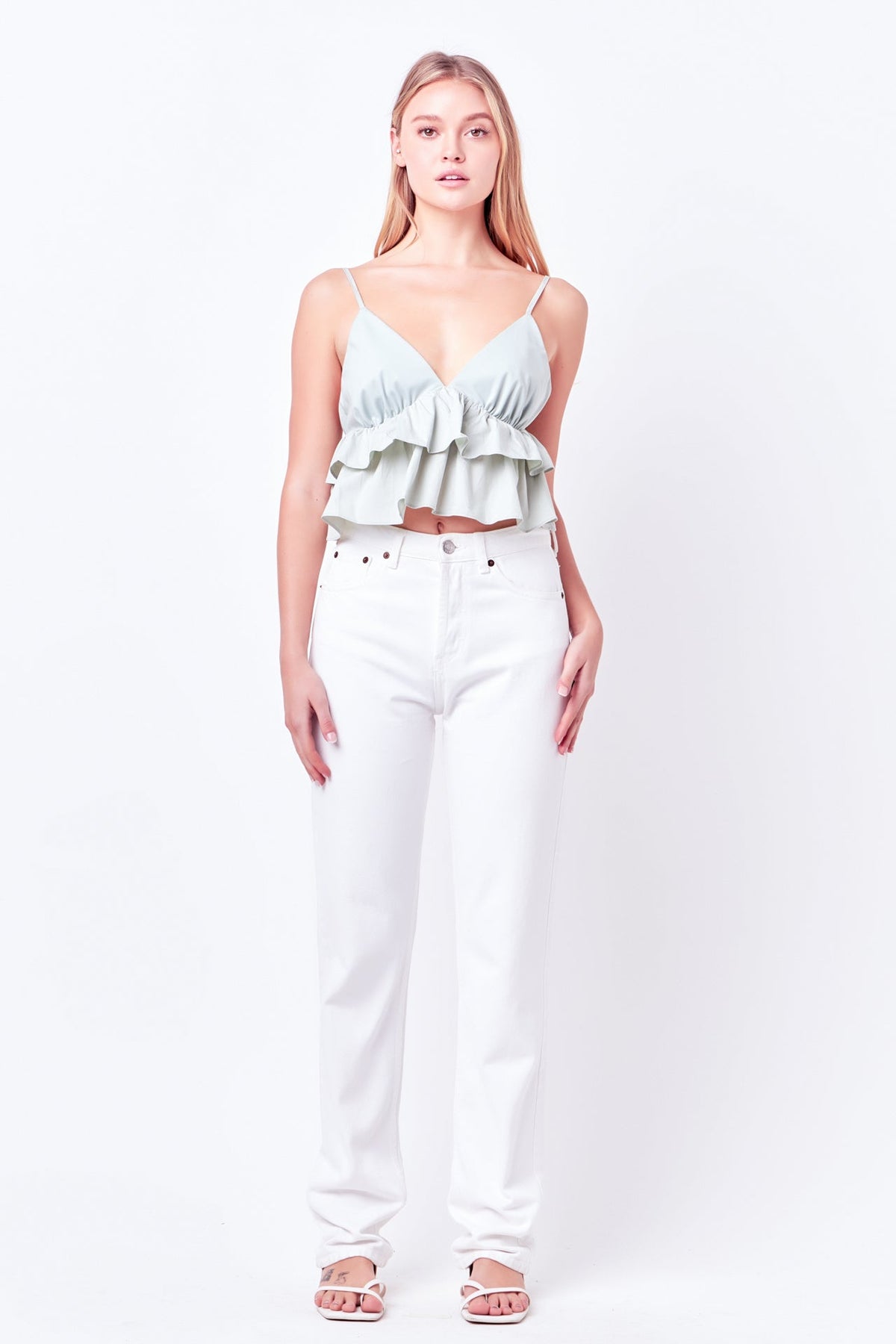 Mixed Media Cami Top