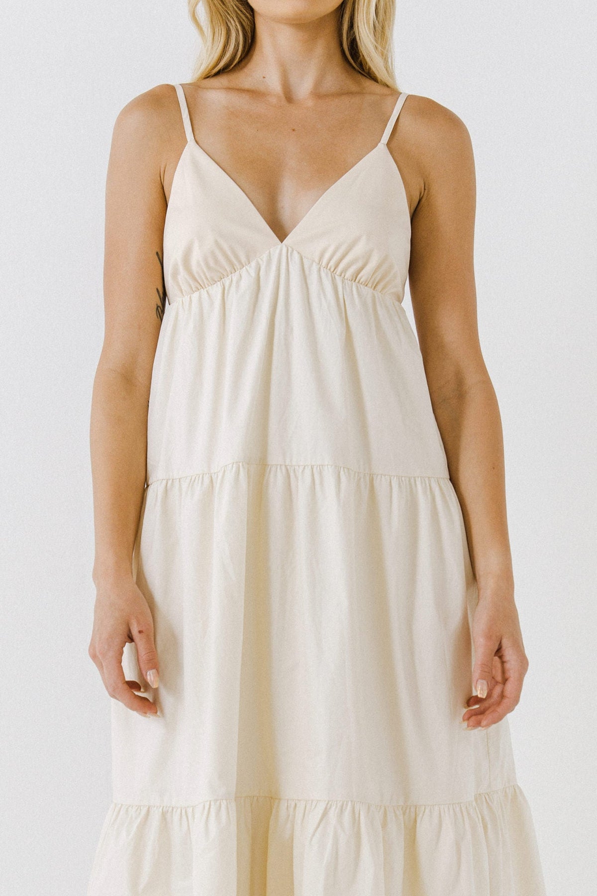 ENGLISH FACTORY - Mix Media Cami Dress - DRESSES available at Objectrare