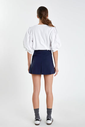 English Factory - Pleated Mini Skort