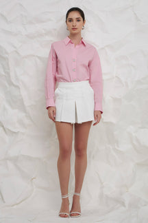 Pleated Mini Skort