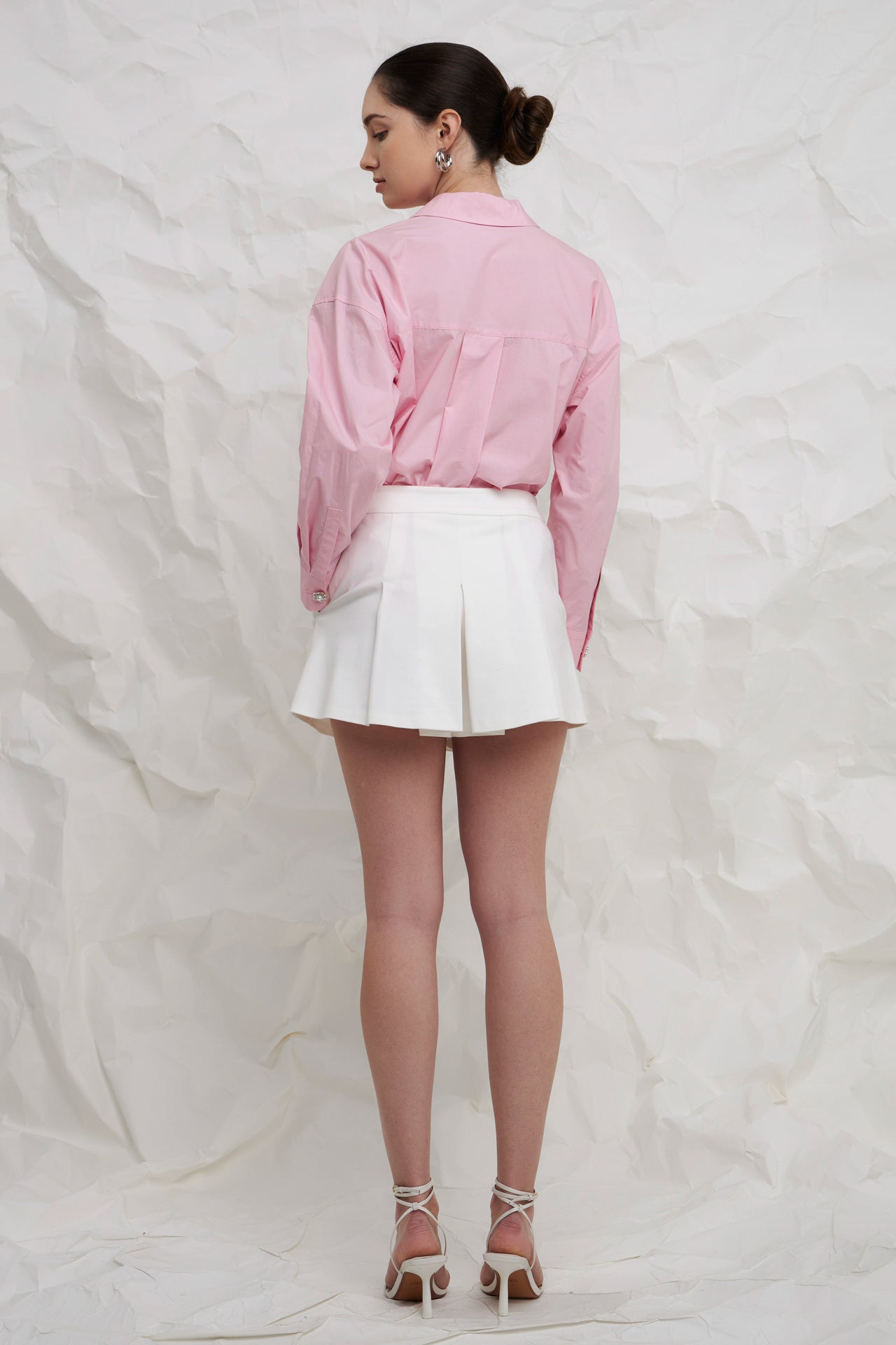 ENGLISH FACTORY - English Factory - Pleated Mini Skort - SKORTS available at Objectrare