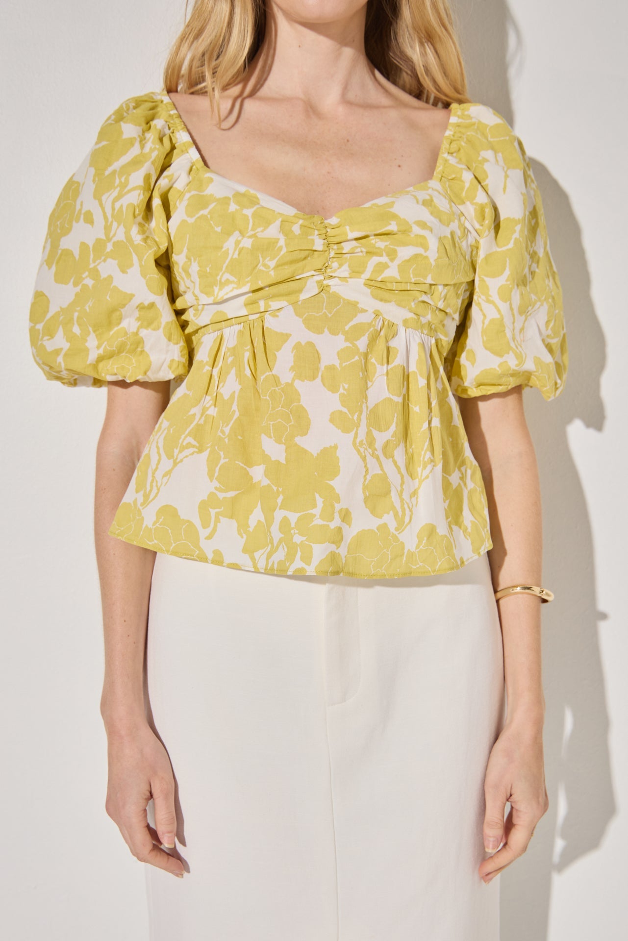 LA'VEN - Floral Tied Back Top - TOPS available at Objectrare