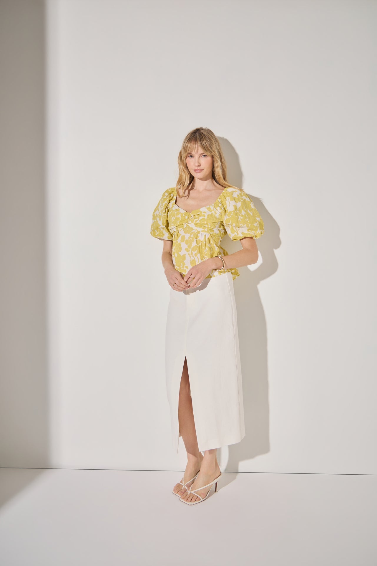 LA'VEN - Floral Tied Back Top - TOPS available at Objectrare