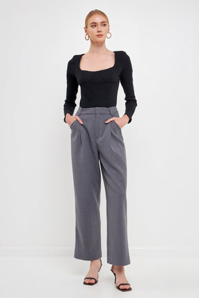 ENDLESS ROSE - Shoulder Padded Top - TOPS available at Objectrare