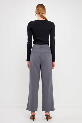 ENDLESS ROSE - Shoulder Padded Top - TOPS available at Objectrare