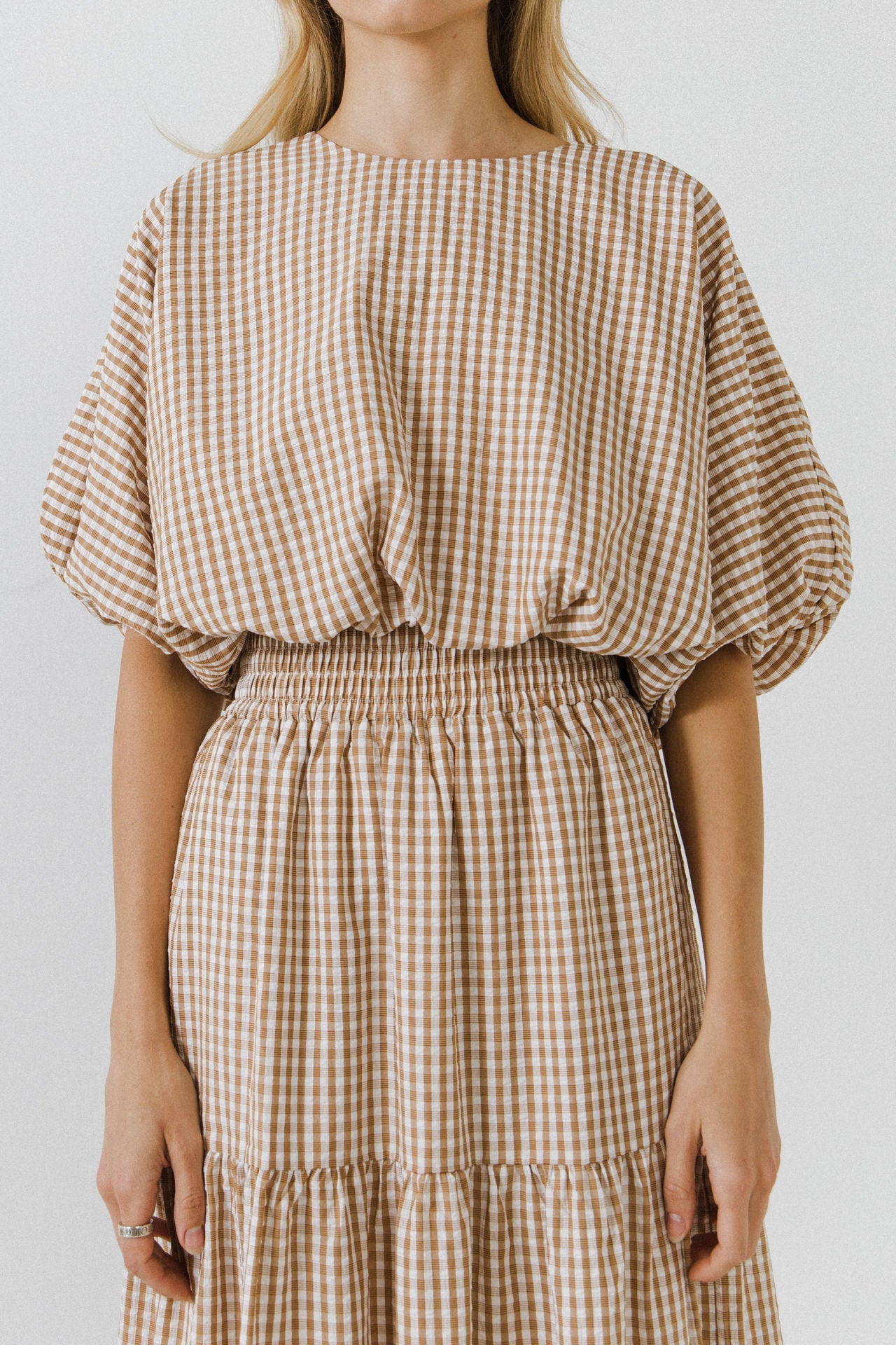 ENGLISH FACTORY - Voluminous Cropped Top - TOPS available at Objectrare