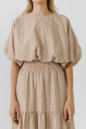 ENGLISH FACTORY - Voluminous Cropped Top - TOPS available at Objectrare