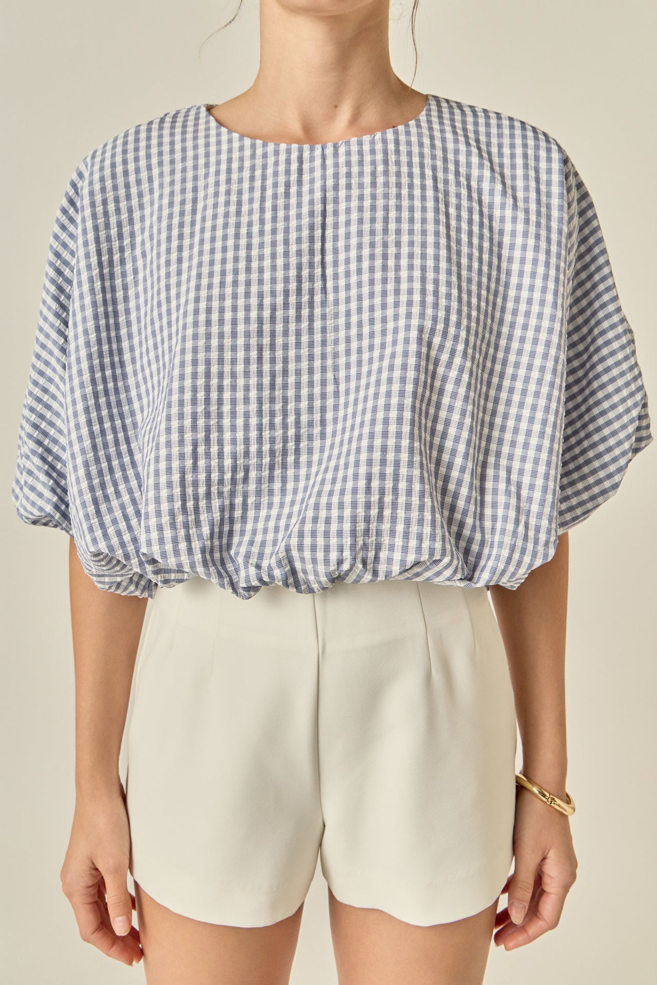 ENGLISH FACTORY - Voluminous Cropped Top - TOPS available at Objectrare
