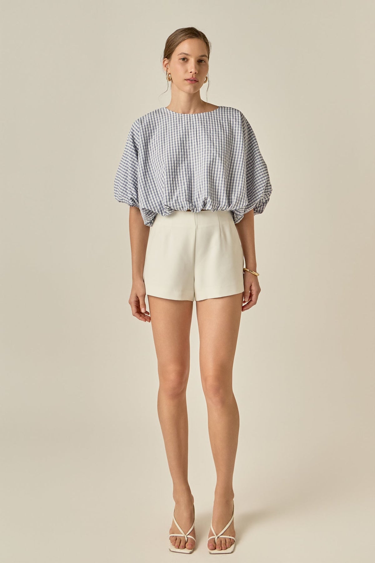 ENGLISH FACTORY - Voluminous Cropped Top - TOPS available at Objectrare